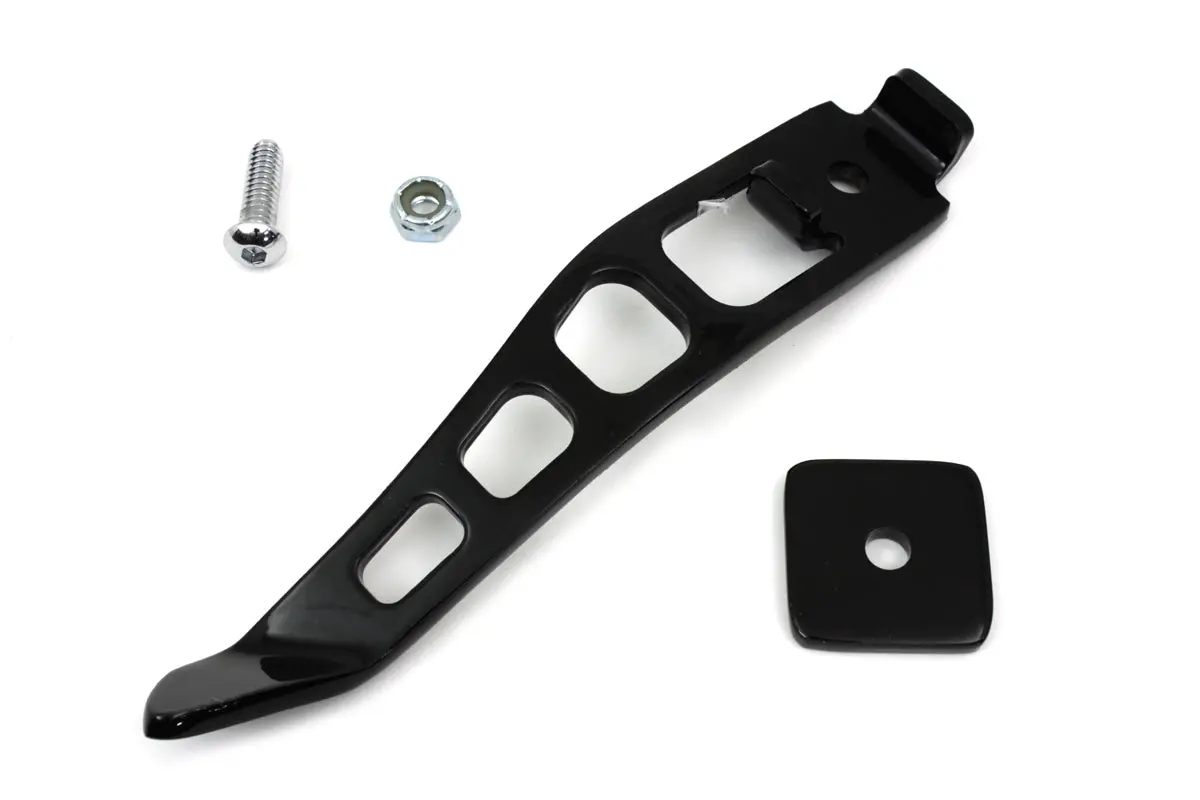 Black Kickstand Extension - V-Twin Mfg. 1