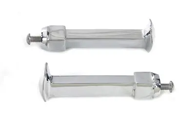 Chrome Railroad Style Footpeg Set - V-Twin Mfg. 1