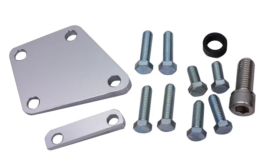 Kickstand Wedge Kit Chrome - V-Twin Mfg. 1
