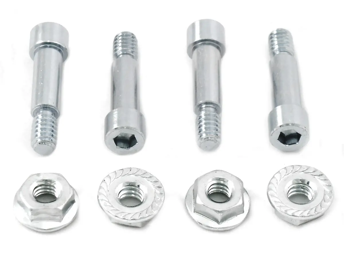 Footboard Hinge Bolt Kit Zinc Plated - V-Twin Mfg. 1