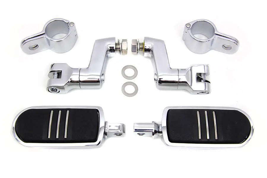 Chrome Streamliner Footpeg Kit - V-Twin Mfg. 1