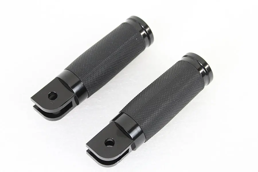 Caliber Black Driver Footpeg Set - V-Twin Mfg. 1