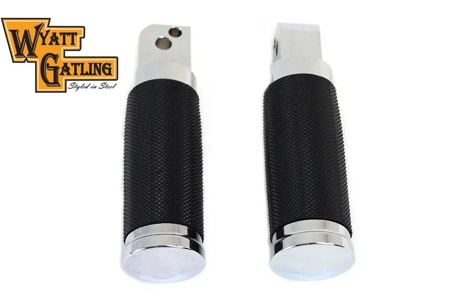 Caliber Chrome Passenger Footpeg Set - V-Twin Mfg. 1