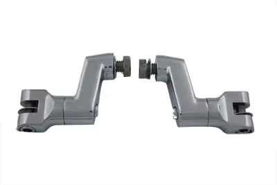 Offset Footpeg Mount Kit Chrome - V-Twin Mfg. 1