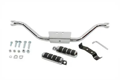 Mustache Highway Bar Kit With Cats Paw Footpeg - V-Twin Mfg. 1