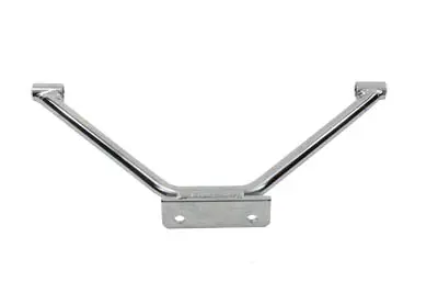 Chrome Passenger Footpeg Mount Bracket - V-Twin Mfg. 1