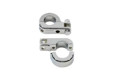Chrome Engine Bar Footpeg Mount - V-Twin Mfg. 1