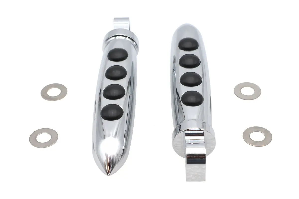 Chopper Style Billet Footpeg Set - V-Twin Mfg. 1