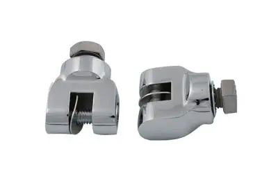 Mini Footpeg Clevis Set Chrome - V-Twin Mfg. 1