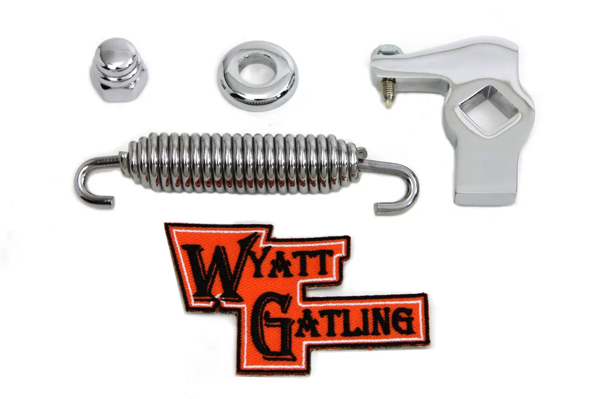 Wyatt Gatling Adjustable Kickstand Lock Tab Kit - V-Twin Mfg. 1