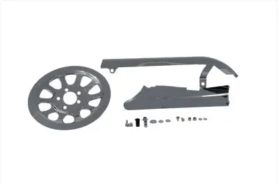 Chrome Belt Guard Kit - V-Twin Mfg. 1