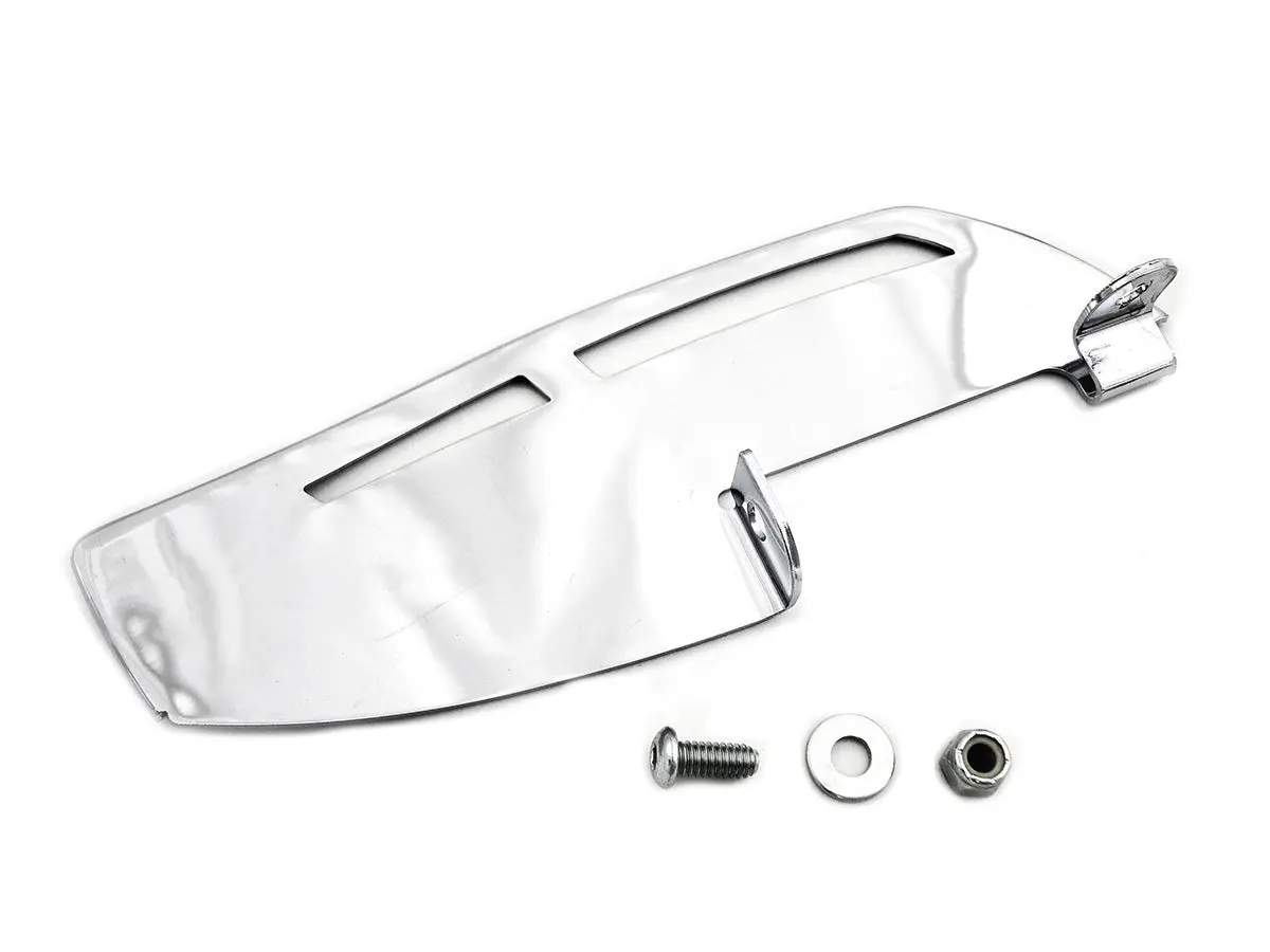 Chrome Footboard Boot Guard Kit - V-Twin Mfg. 1