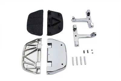 Passenger Footboard Set Chrome - V-Twin Mfg. 1