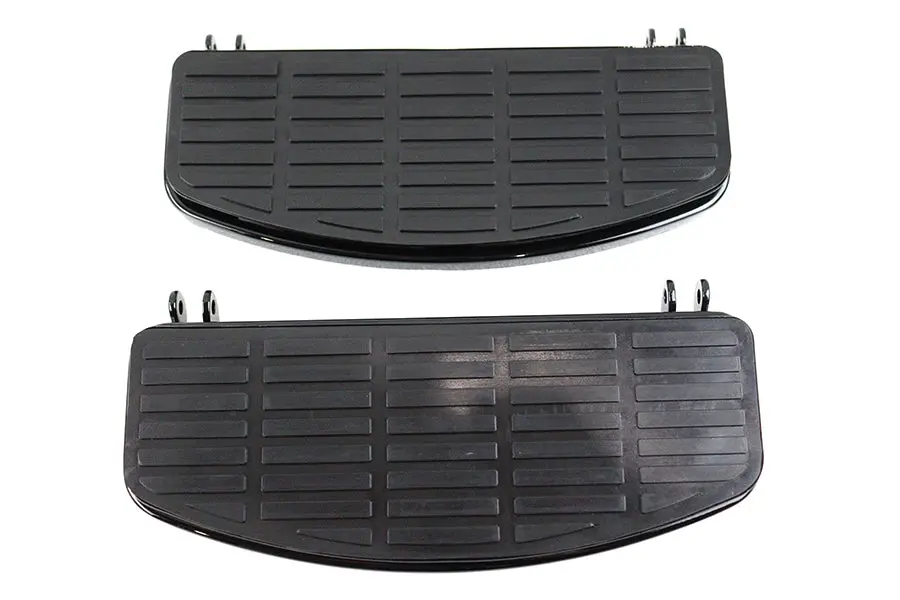 'D' Driver Footboard Set Black - V-Twin Mfg. 1