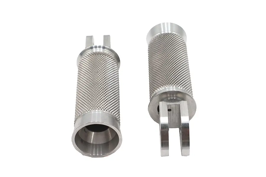 M8 Speedster Driver Footpeg Set Polished - V-Twin Mfg. 1
