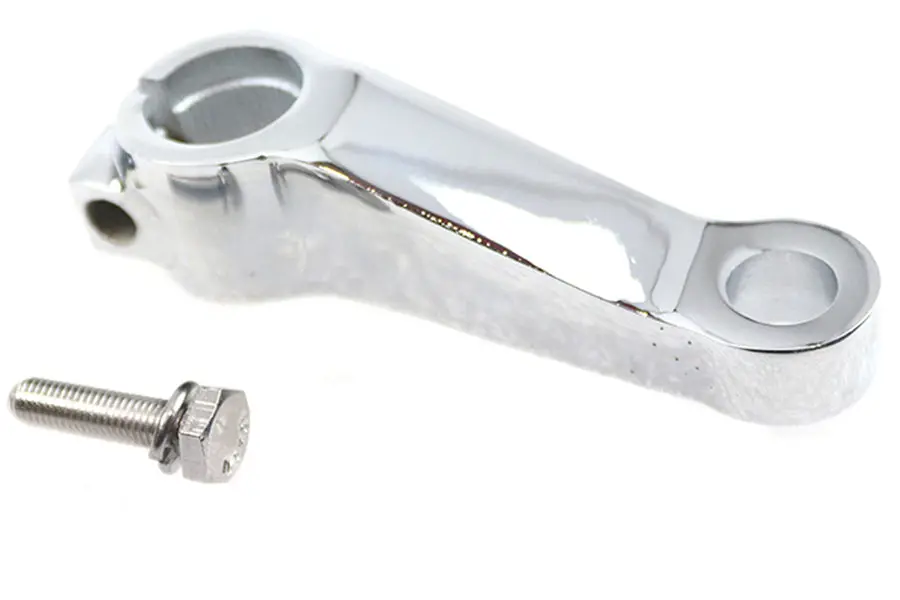 Spline Footpeg Support Chrome - V-Twin Mfg. 1