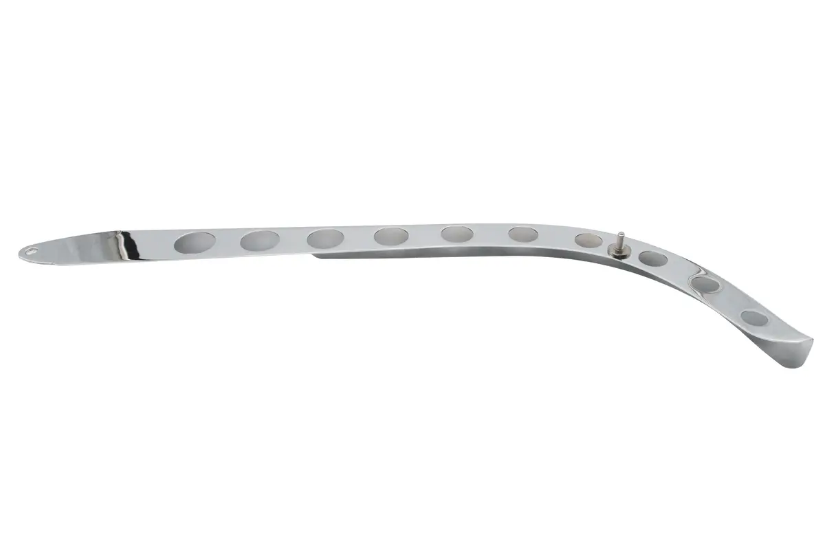 Rigid  Inchholy Inch Chain Guard Chrome - V-Twin Mfg. 1