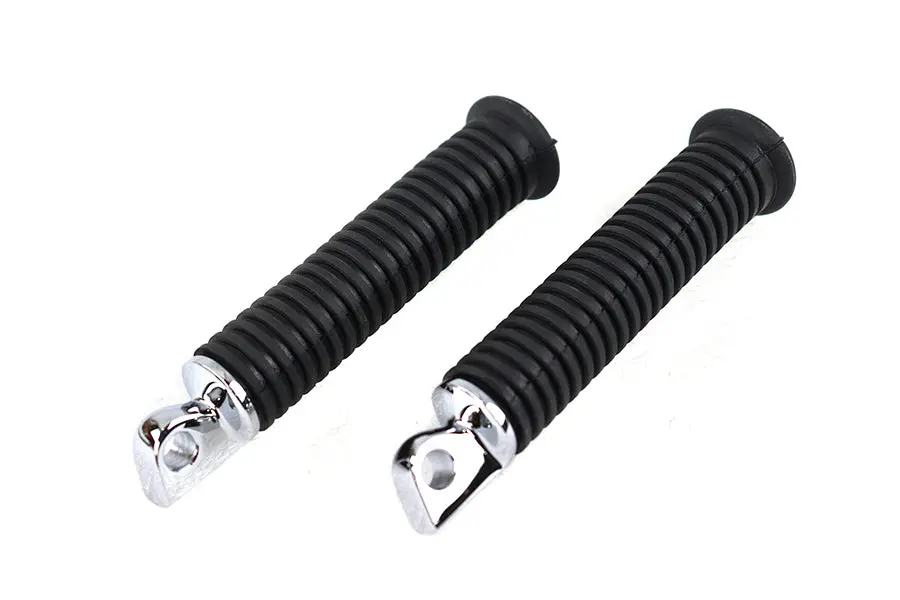 Rubber Style Extended Footpeg Set - V-Twin Mfg. 1