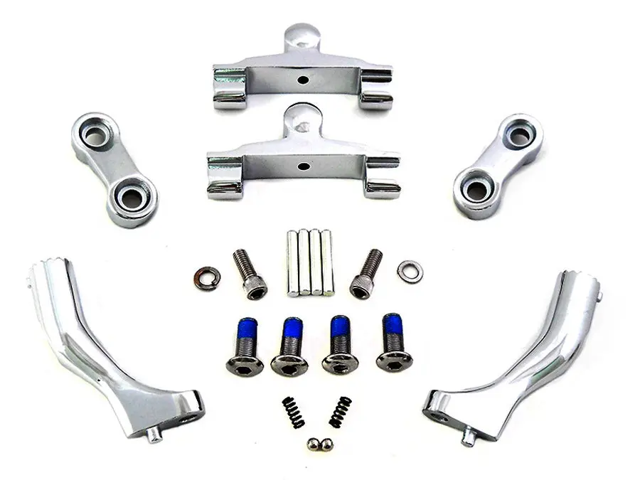 Adjustable Passenger Footboard Mount Set - V-Twin Mfg. 1