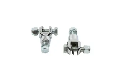 Footpeg Yoke Set Chrome - V-Twin Mfg. 1