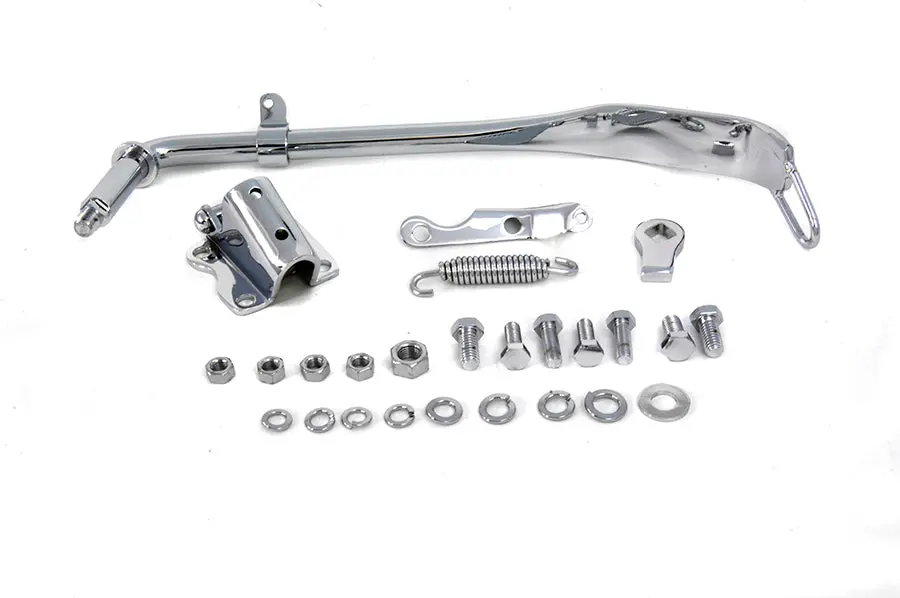 Jiffy Kickstand Assembly Chrome - V-Twin Mfg. 1