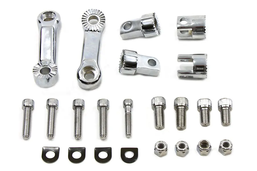 Driver Footpeg Mount Set Adjustable - V-Twin Mfg. 1