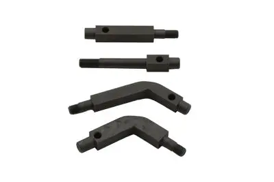 Replica Footboard Mount Bracket Kit Black - V-Twin Mfg. 1