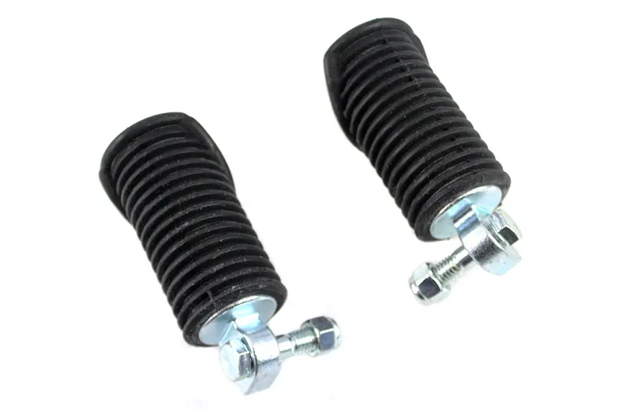 Fxr Driver Footpeg Set Zinc Plated - V-Twin Mfg. 1