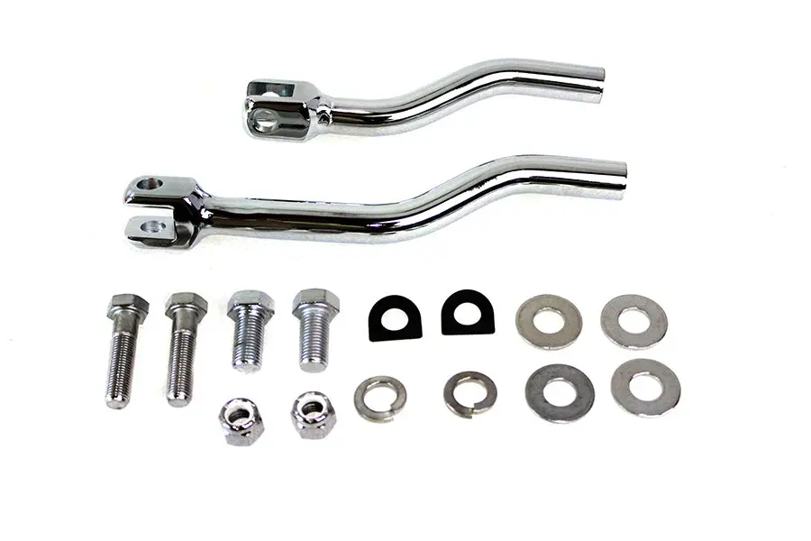 Chrome Footpeg Support Bar Set - V-Twin Mfg. 1