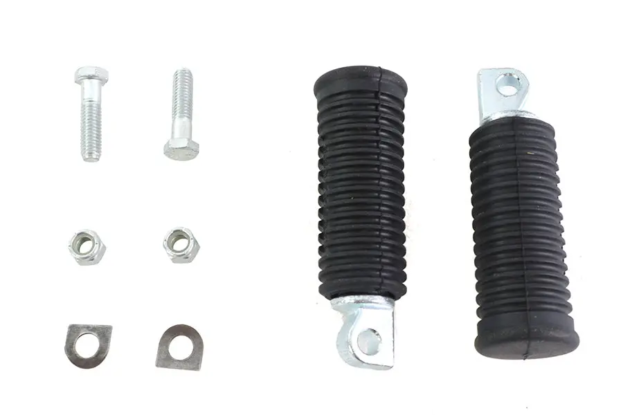 Replica Large Rubber Footpeg Set - V-Twin Mfg. 1