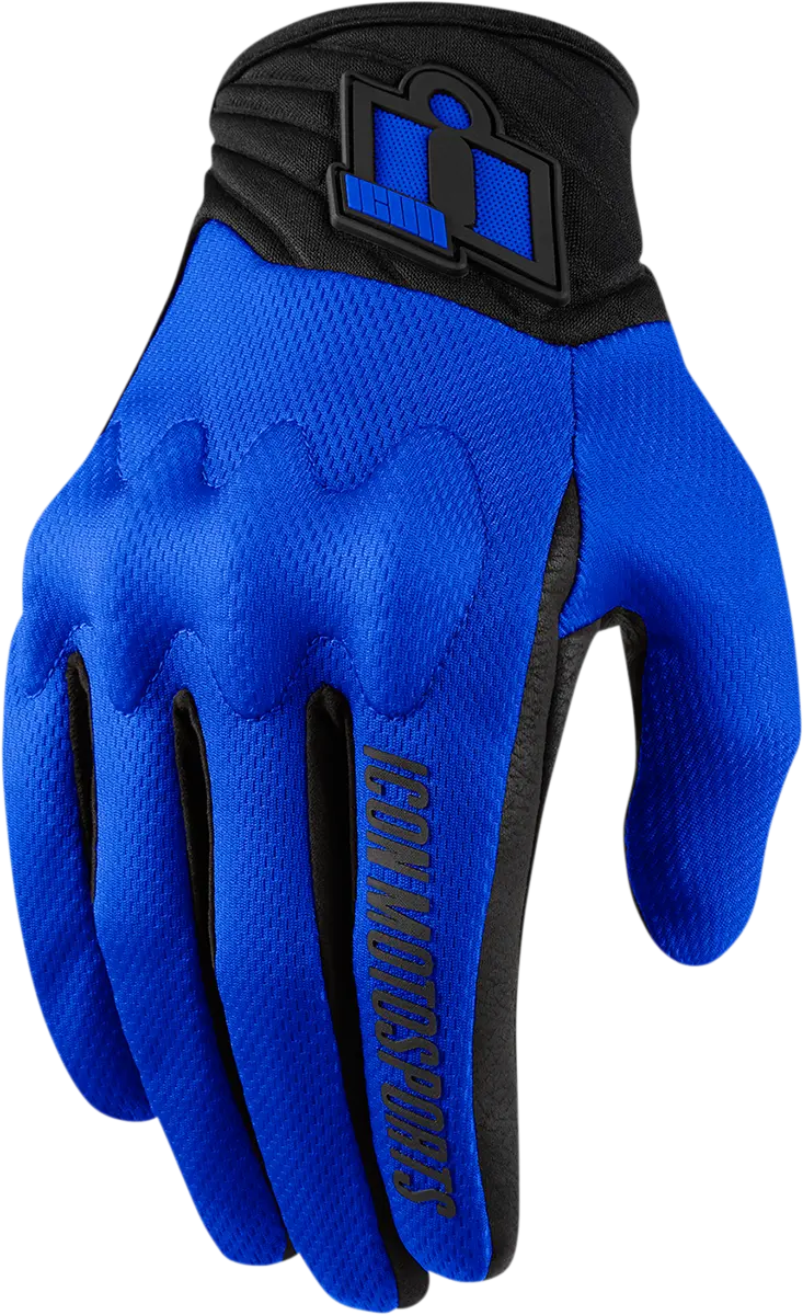 Icon Anthem 2 Ce™ Gloves - Blue - Small 3301-3677 1