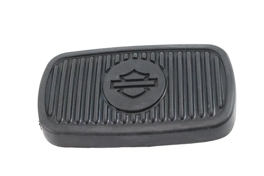 Black Brake Pedal Rubber - V-Twin Mfg. 1