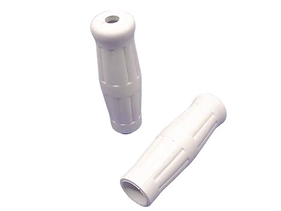 White Grip Set 1909 Style - V-Twin Mfg. 1