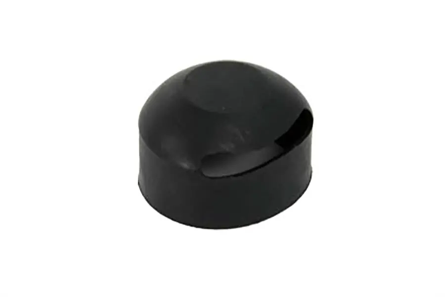 Black Solenoid End Cover Boot - V-Twin Mfg. 1