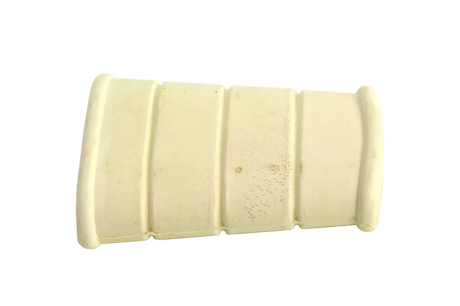 Kick Starter Pedal Rubber White - V-Twin Mfg. 1