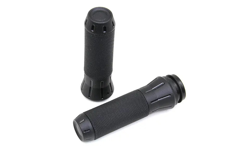 Stealth Tone Throttle By Wire Grip Set - V-Twin Mfg. 1