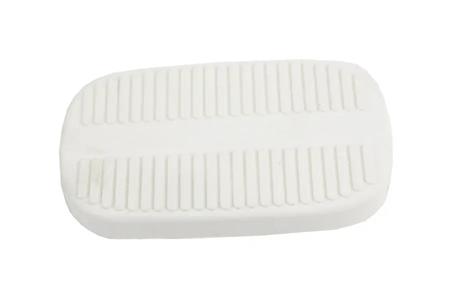 White Brake Pedal Pad - V-Twin Mfg. 1