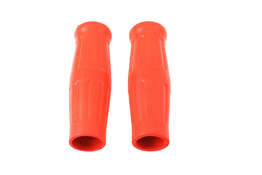 Orange Grip Set 1909 Style - V-Twin Mfg. 1