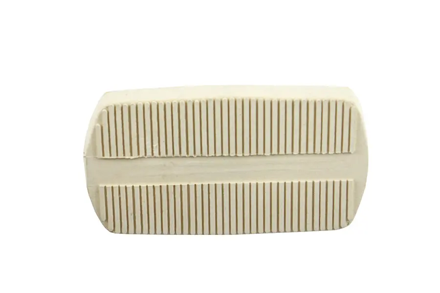 White Flh Brake Pedal Rubber Kit - V-Twin Mfg. 1