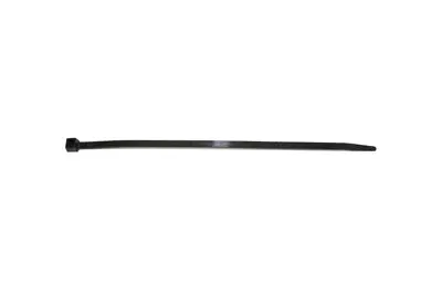 Black 7-3/4 Inch Length Nylon Tie Straps - V-Twin Mfg. 1