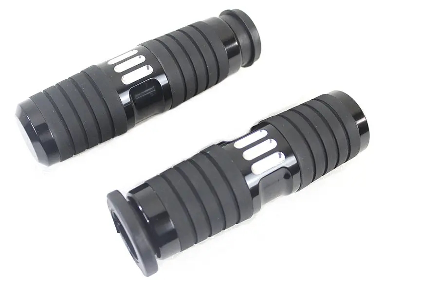 Hand Grip Set Black - V-Twin Mfg. 1