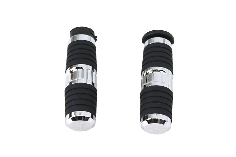 Hand Grip Set Chrome - V-Twin Mfg. 1