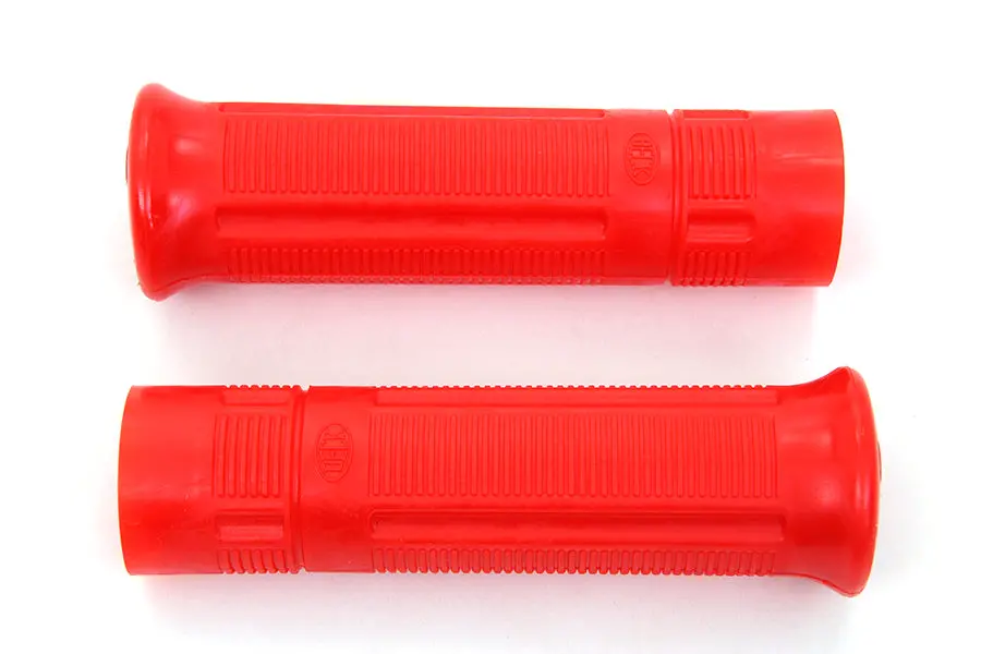 Red Beck Plastic Grip Set - V-Twin Mfg. 1