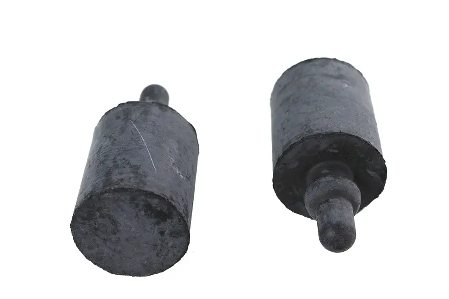 Police Seat Rubber Bumper Set - V-Twin Mfg. 1
