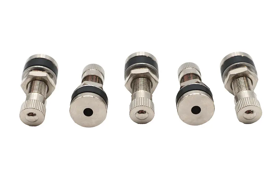 Tubeless Tire Valve For Mag Style Rims Chrome - V-Twin Mfg. 1
