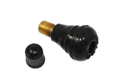 Tubeless Tire Valve For Mag Style Rims Black - V-Twin Mfg. 1