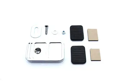 Brake Pedal Pad Chrome - V-Twin Mfg. 1