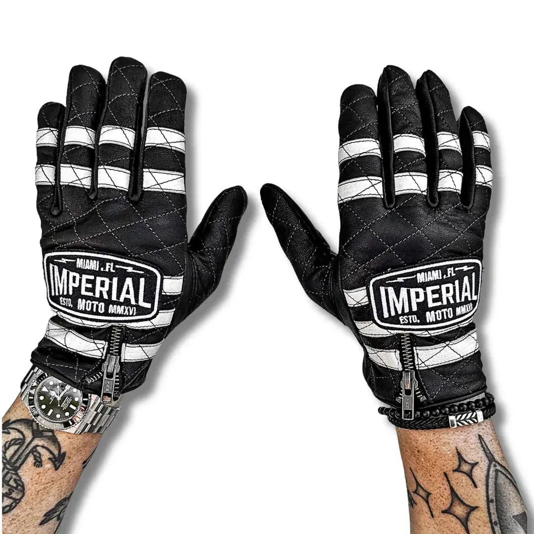 In Stock Imperial Moto Cafe Racer Glove 2.0 - Black - Xl 1