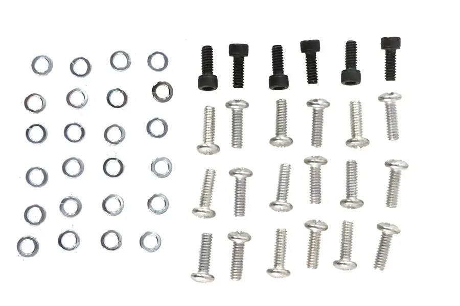 Panhead Valve Cover Screws Cadmium - V-Twin Mfg. 1