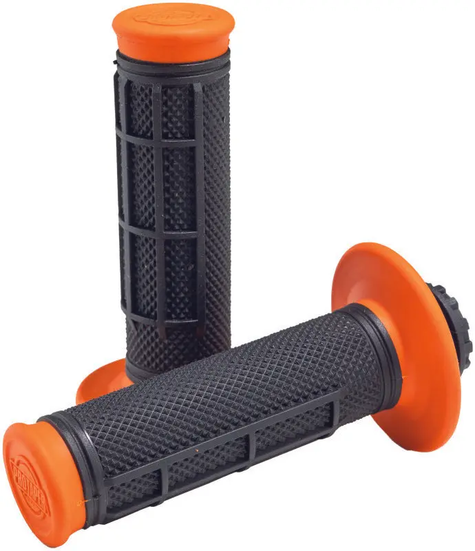Protaper Pro Series Clamp On 1/2 Waffle Orange/Black 1